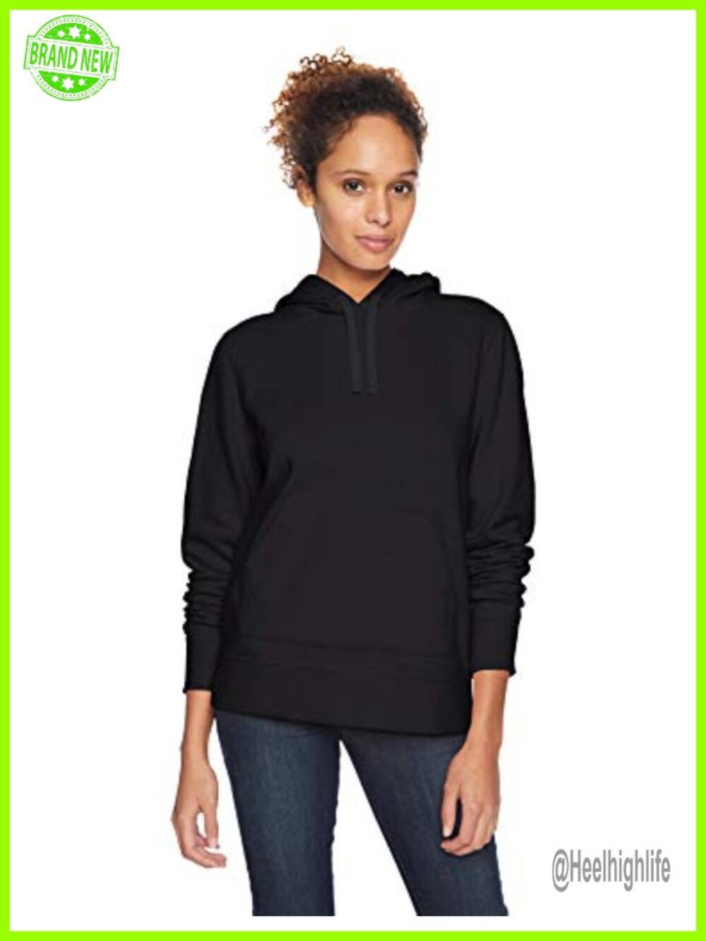 Women's Midweight Fleece Pullover Hoodie Kangaroo Pocket Regular Fit